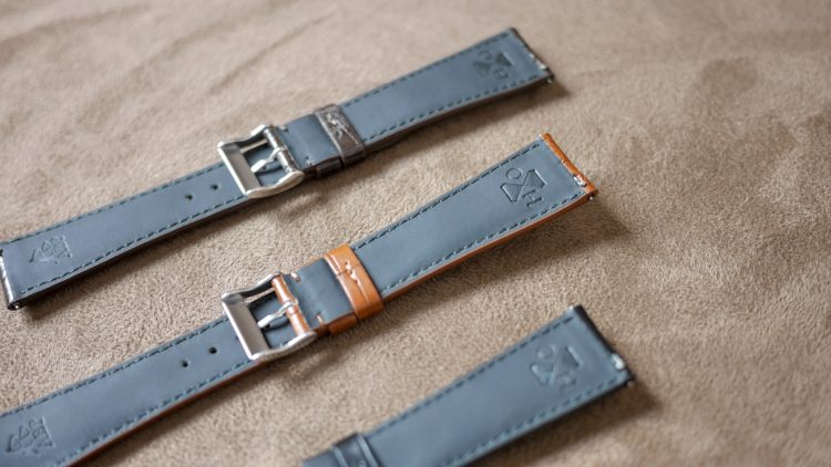 Velcro leather watch band - Alligator – ABP Concept
