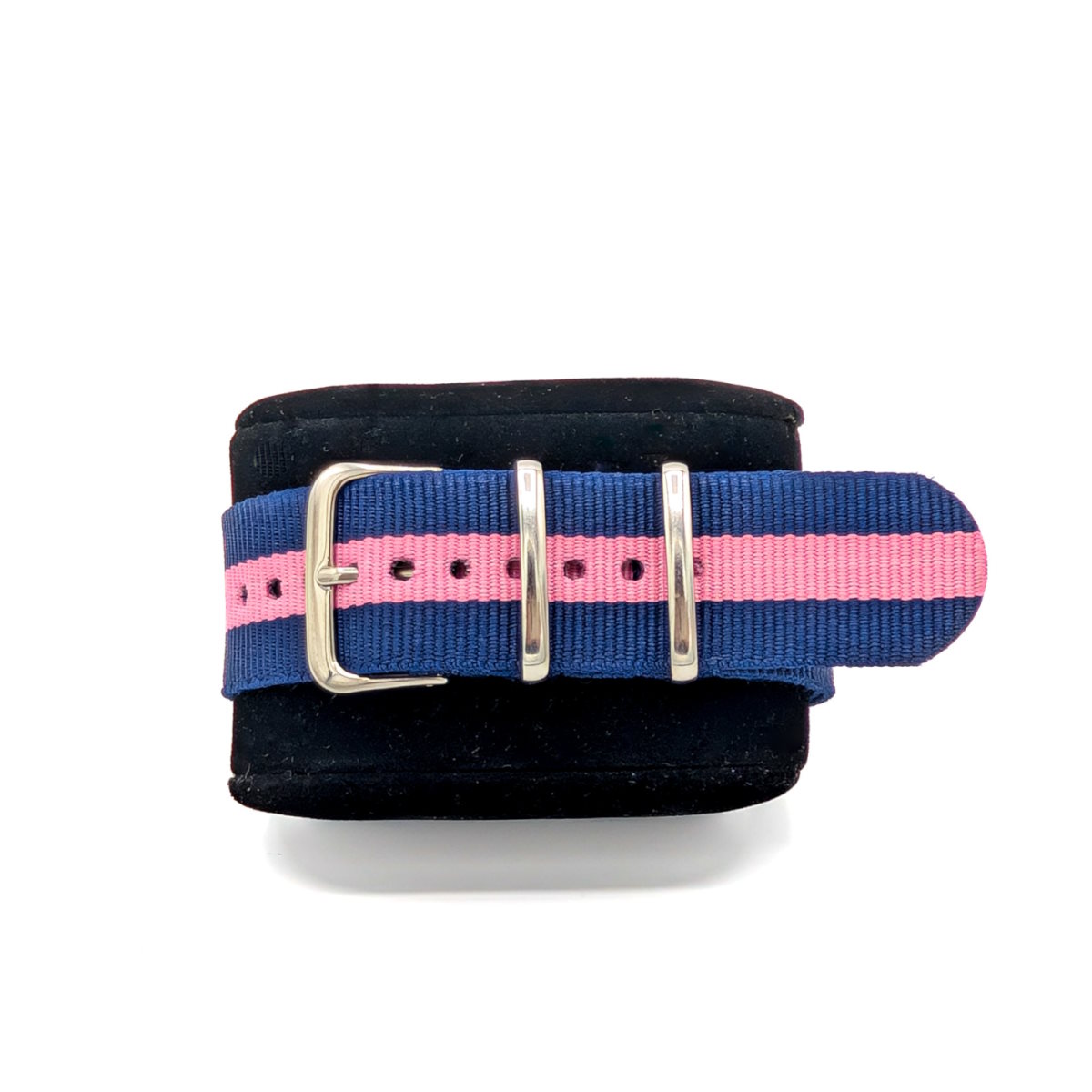 Bracelet NATO Tendance bleu et rose