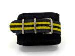 Bracelet NATO jaune et noir BNCNJ